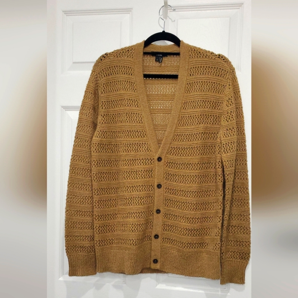 Paige Men's Cardigan Sweater Size Small